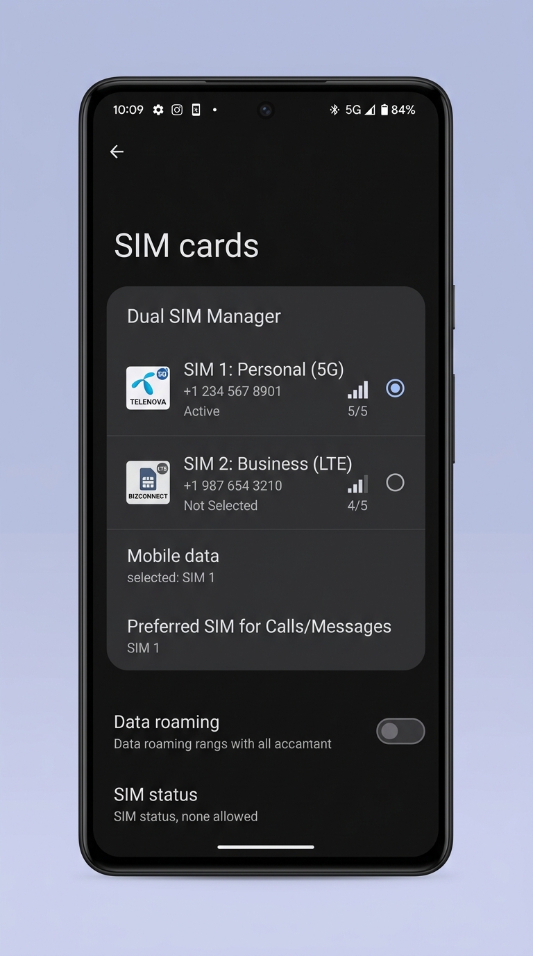 Dual SIM Hardware Manager