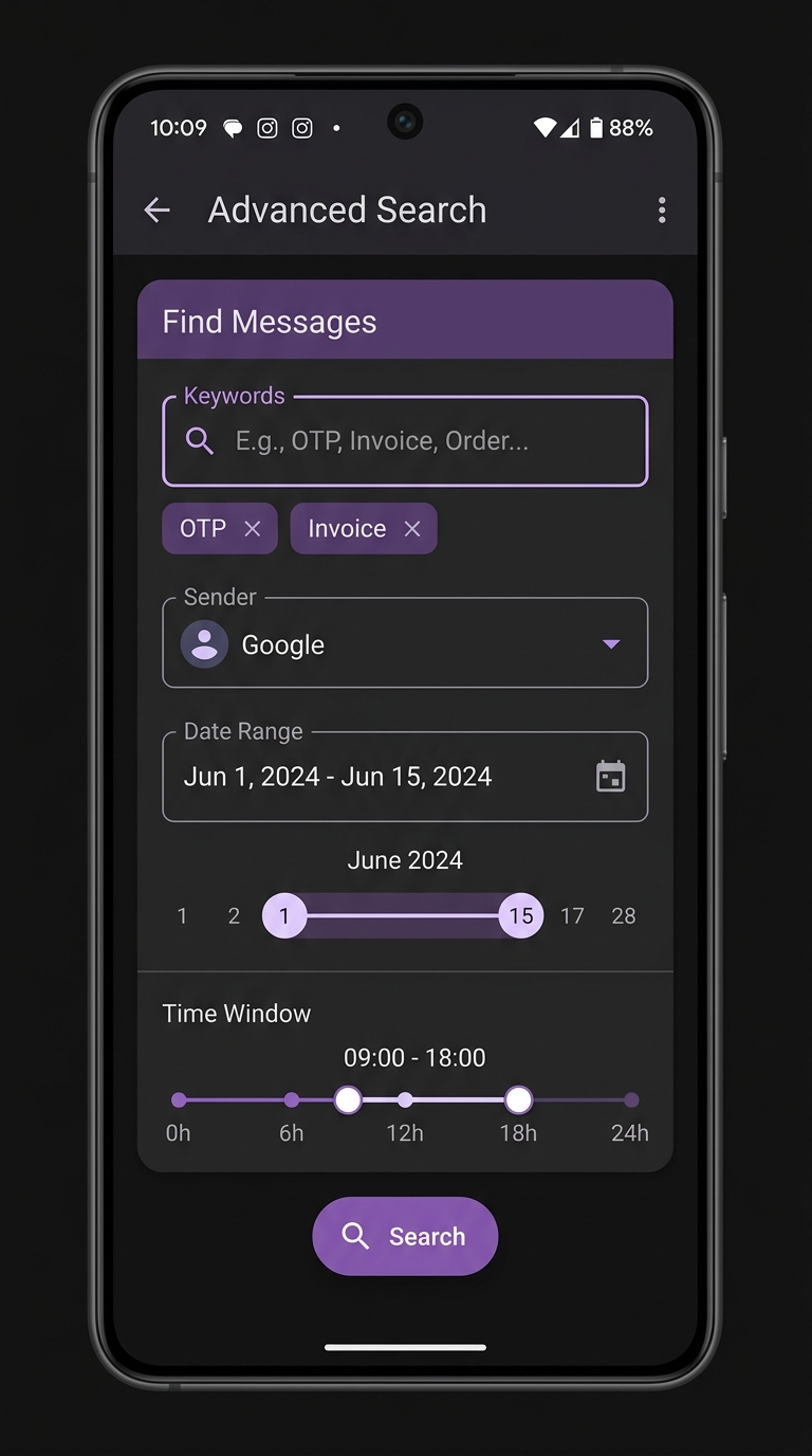 Advanced Multi-Attribute Query Screen